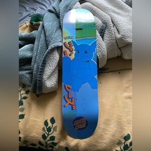 Santa Cruz X Pokemon Skateboard Deck Wartortle